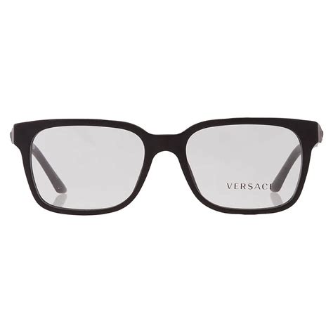 Versace Demo Square Men's Eyeglasses VE3218 .